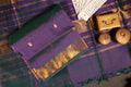 Kanchipuram Silk Cotton Saree * Tanishq Singapore - Mrugha - Green shot Purple